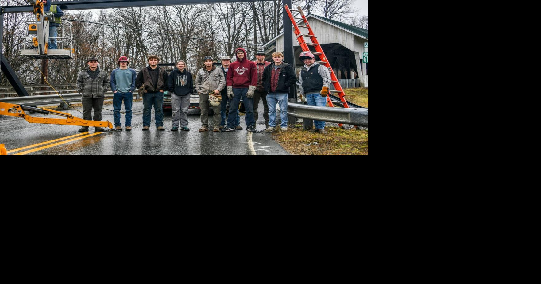 Lyndon Institute Students Repair Bridge Barrier | Local News ...