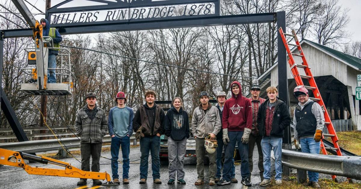 Lyndon Institute Students Repair Bridge Barrier | Local News ...