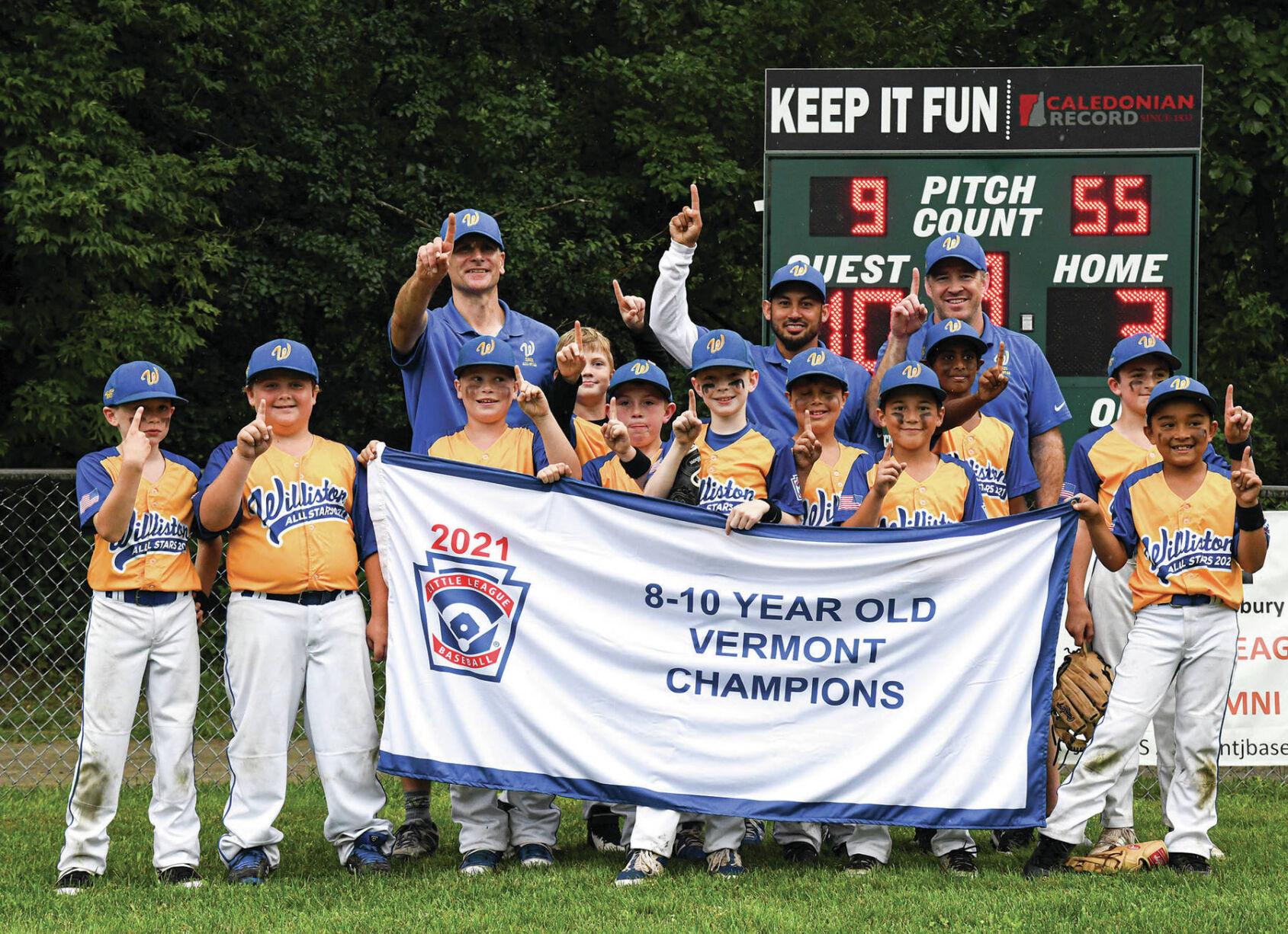 Williston Wins Little League 810 Vermont State Championship Local