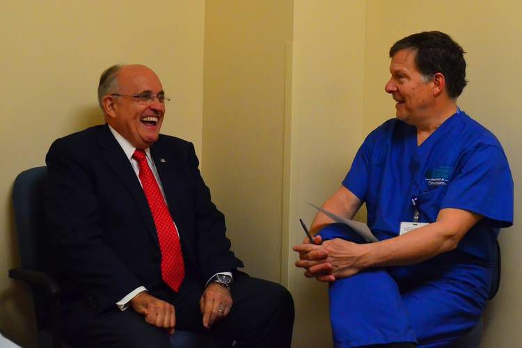 Giuliani Applauds Local Hospital For Beefing Up Its Cyber Security