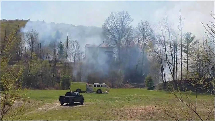 Fire, Propane Explosion Destroy Three Buildings In West Burke