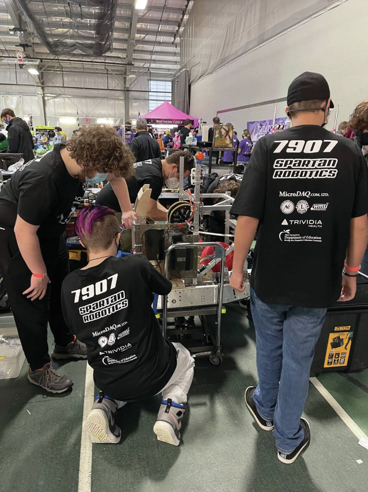 wmrhs-s-spartan-robotics-frc-team-7907-competes-in-first-robotics-competition-education-news-caledonianrecord-com