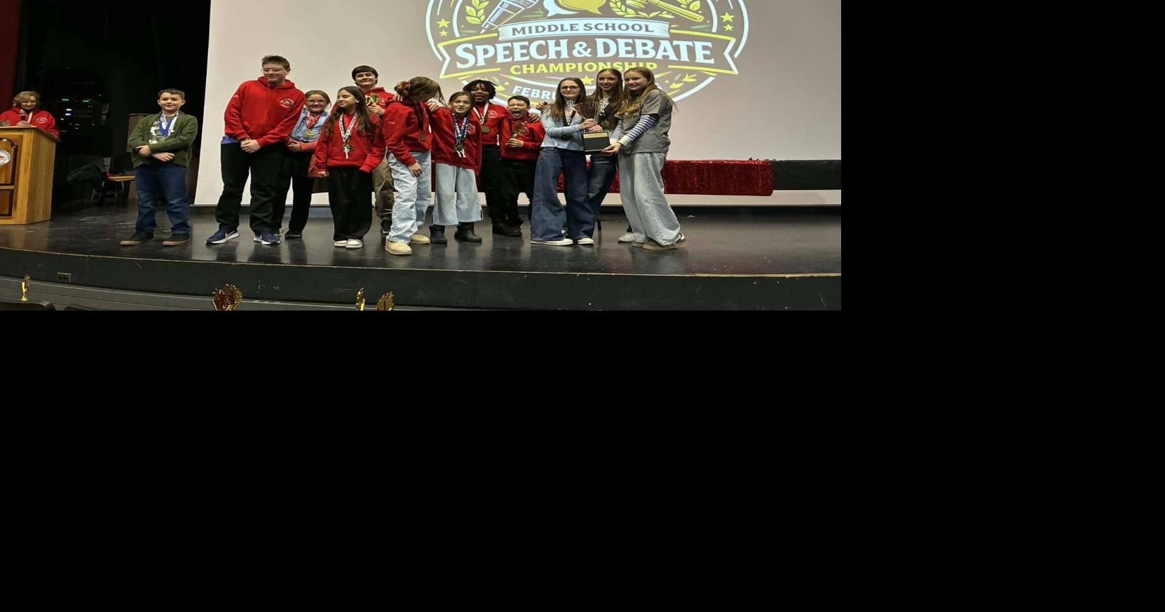 Catamounts Conquer At Vermont Middle School Speech & Debate Championship