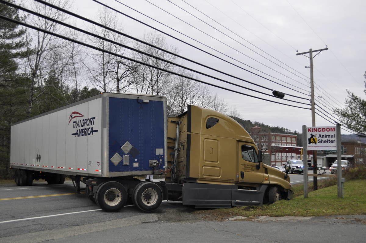 Jackknifed TractorTrailer Closes Portland Street Local News