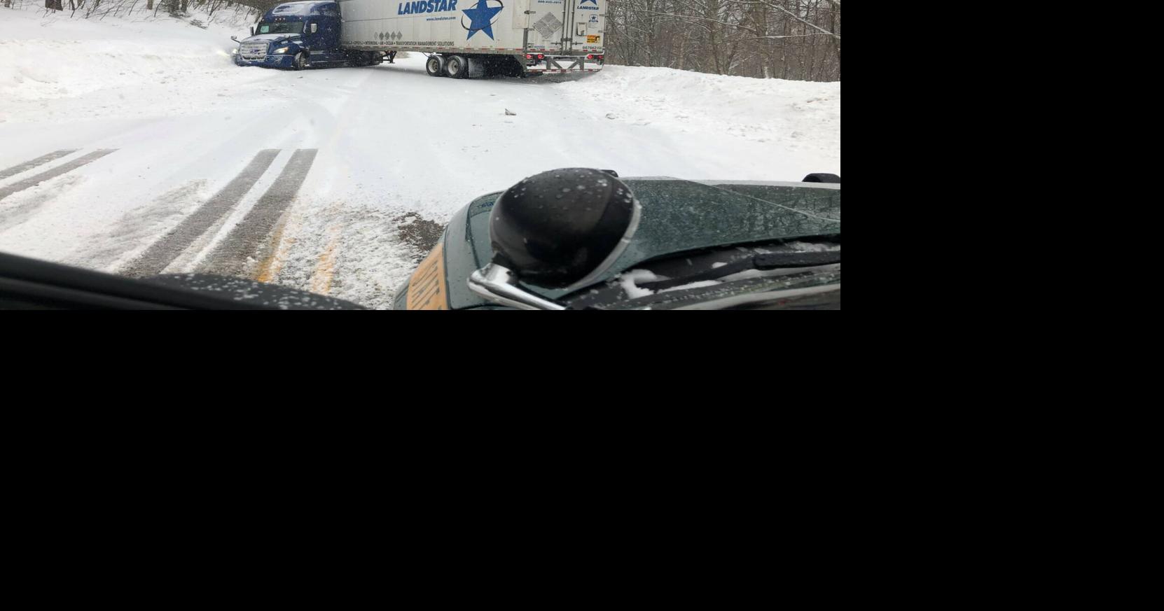 Jackknifed Tractor Trailer Closes 105 Local News