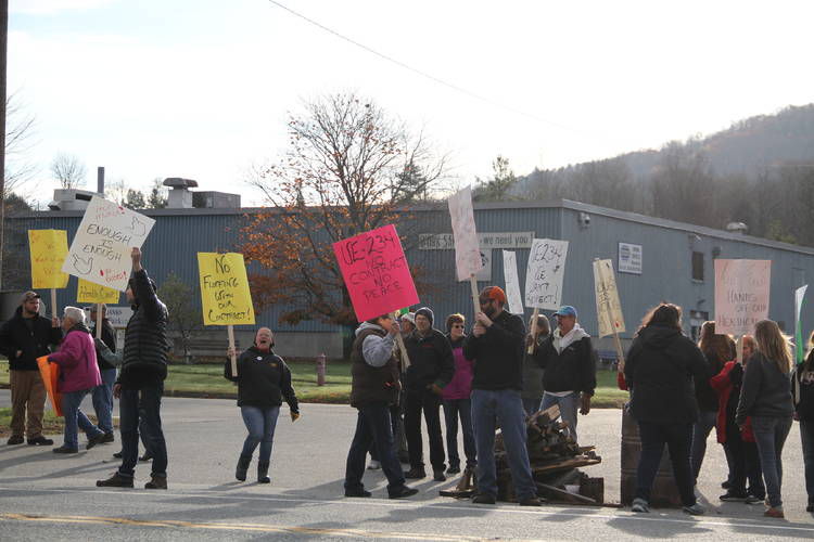 Manufacturing Staff On Strike At Fairbanks Scales In St. Johnsbury