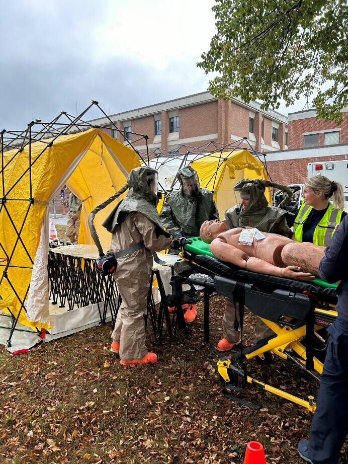 Emergency Responders Test Preparedness With Simulated Disaster Drill ...