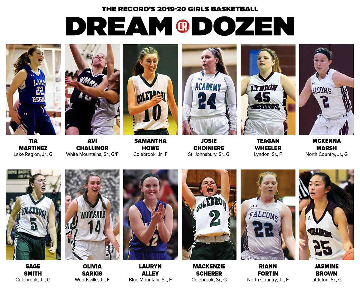 The Record S Dream Dozen 2019 20 All Area Girls Basketball Team