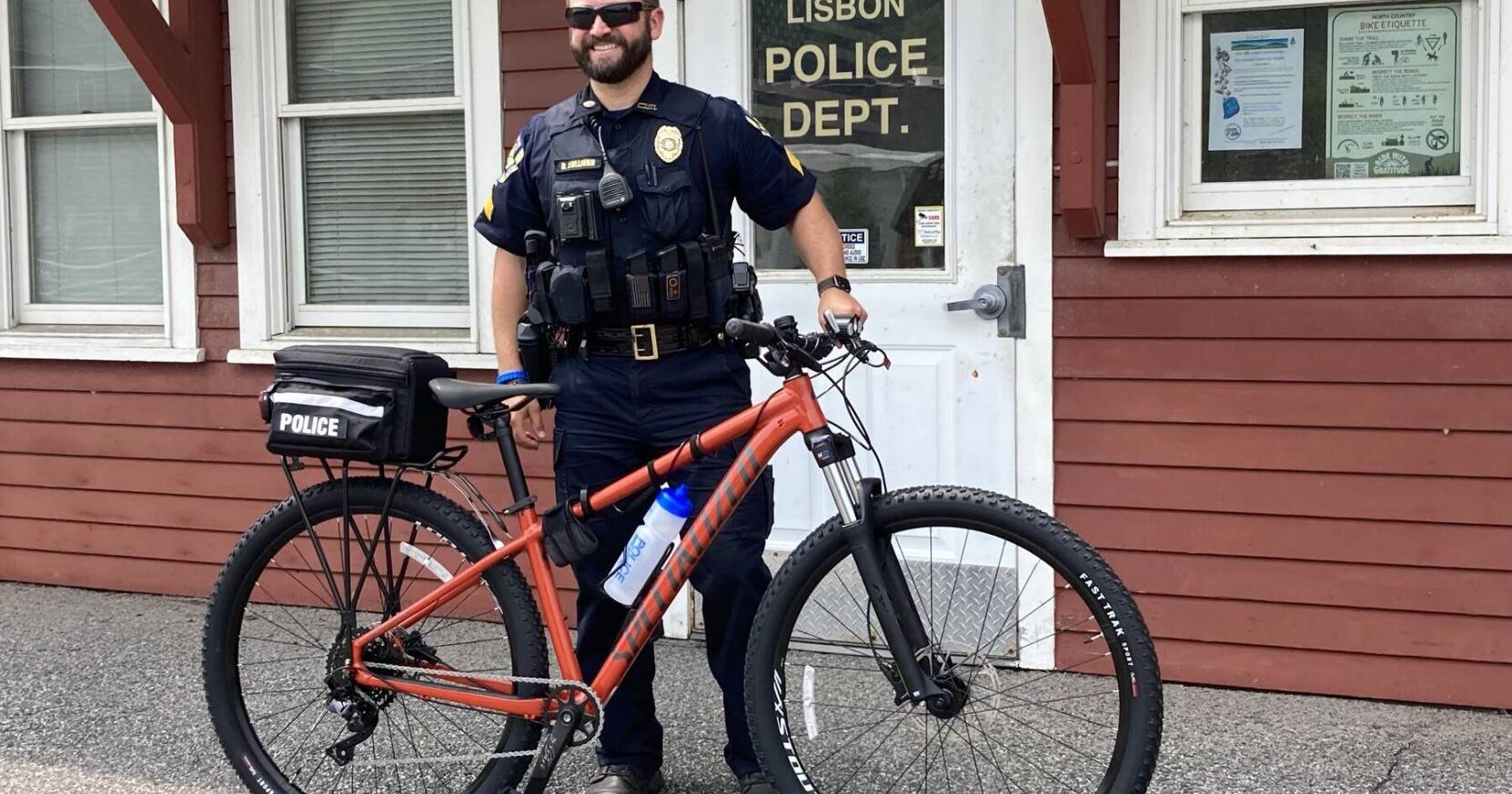 Nonprofit Donates New Bicycle To Lisbon Police - Vimarsana News