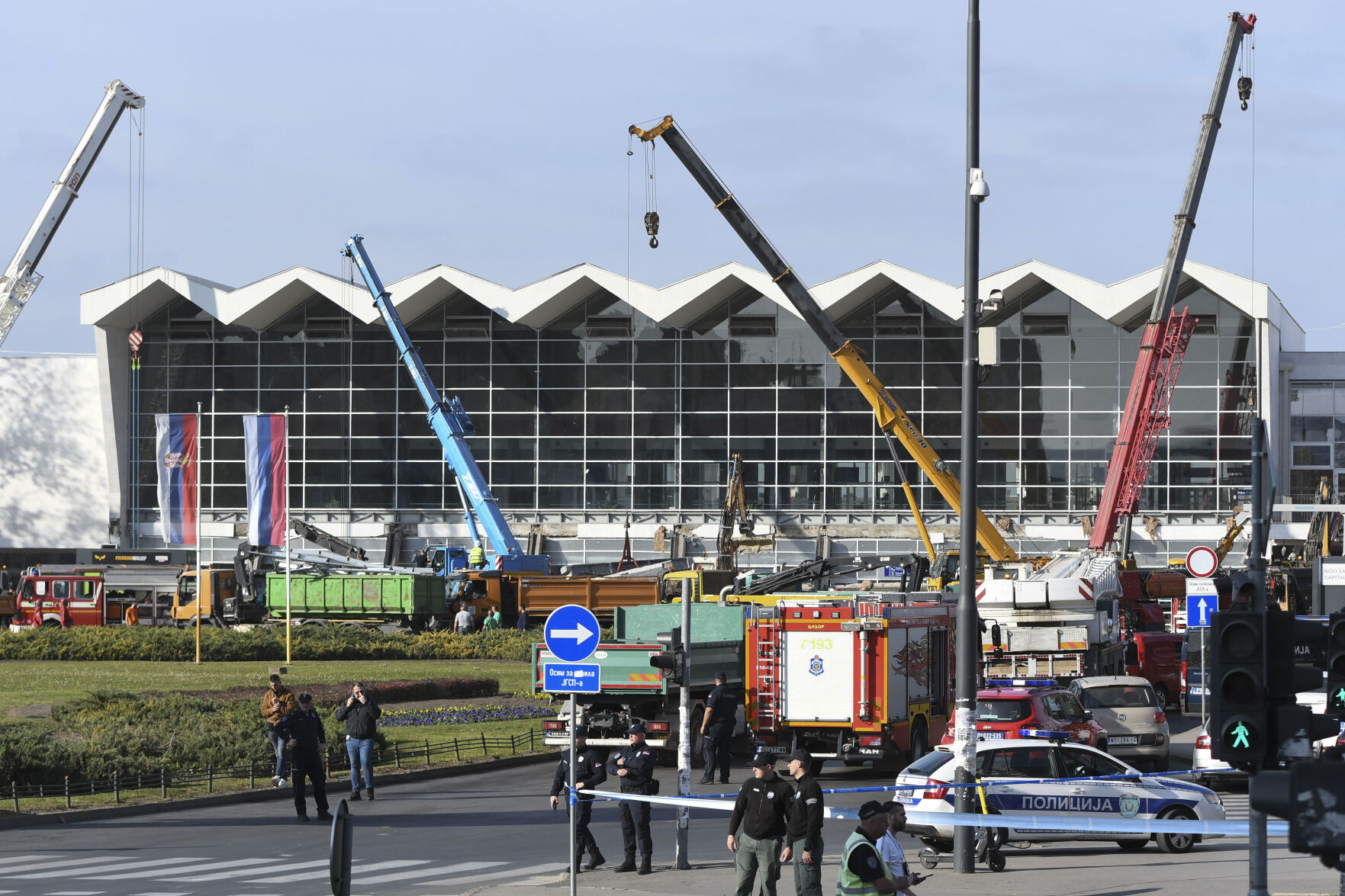 Roof Collapse At Serbian Railway Station Kills At Least 14 | National ...