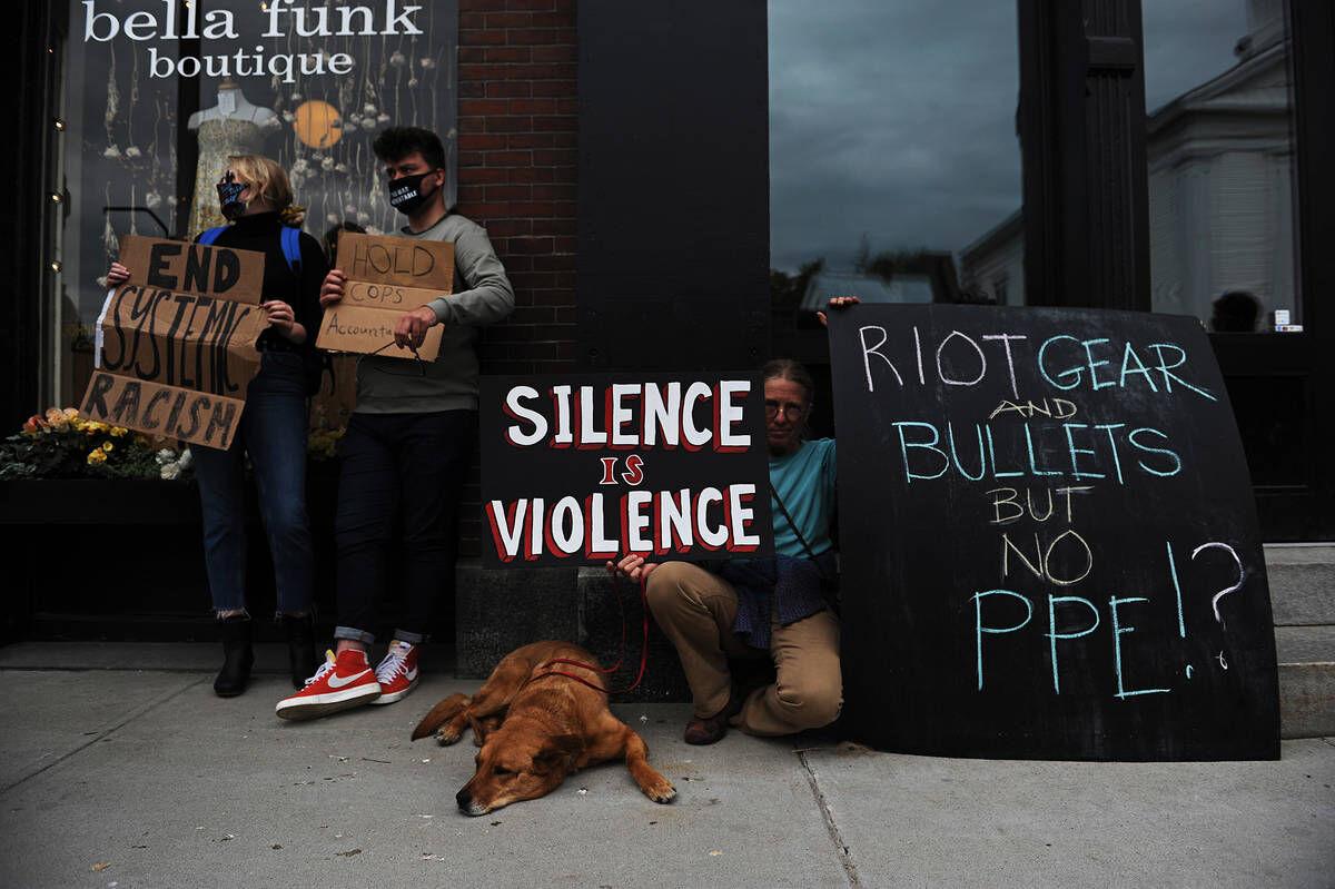 Local Protesters Take To Street