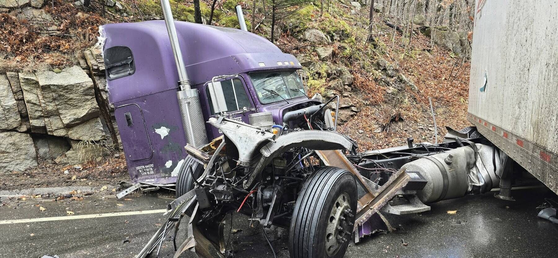 Tractor Trailer Crash Closes Crawford Notch | Local News |  caledonianrecord.com