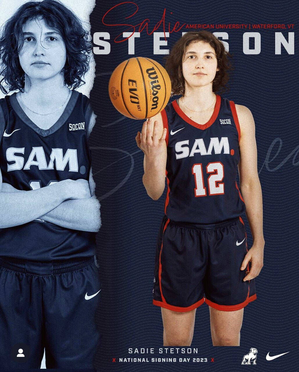 Ex-SJA Star Sadie Stetson Lands At Samford University | Local Sports ...