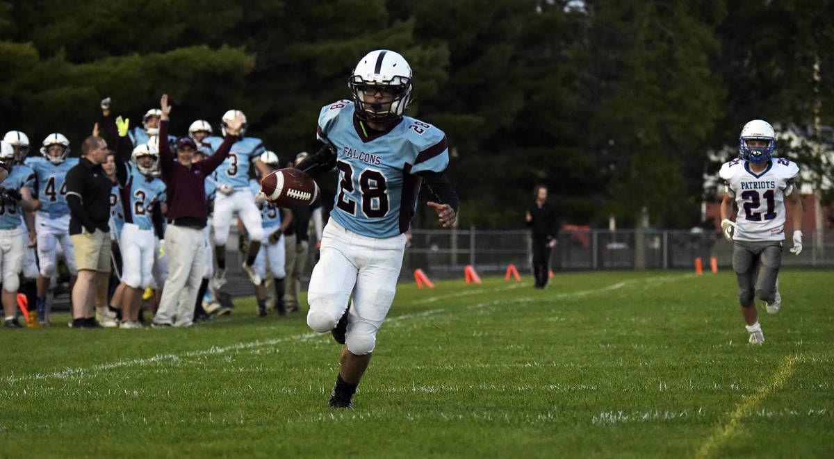 H S Football Patriots Score 44 Unanswered Points Wax Falcons Local Sports Caledonianrecord Com