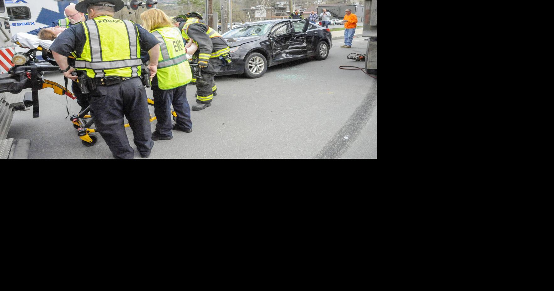Three Taken To Hospital In St. Johnsbury Intersection Crash Involving