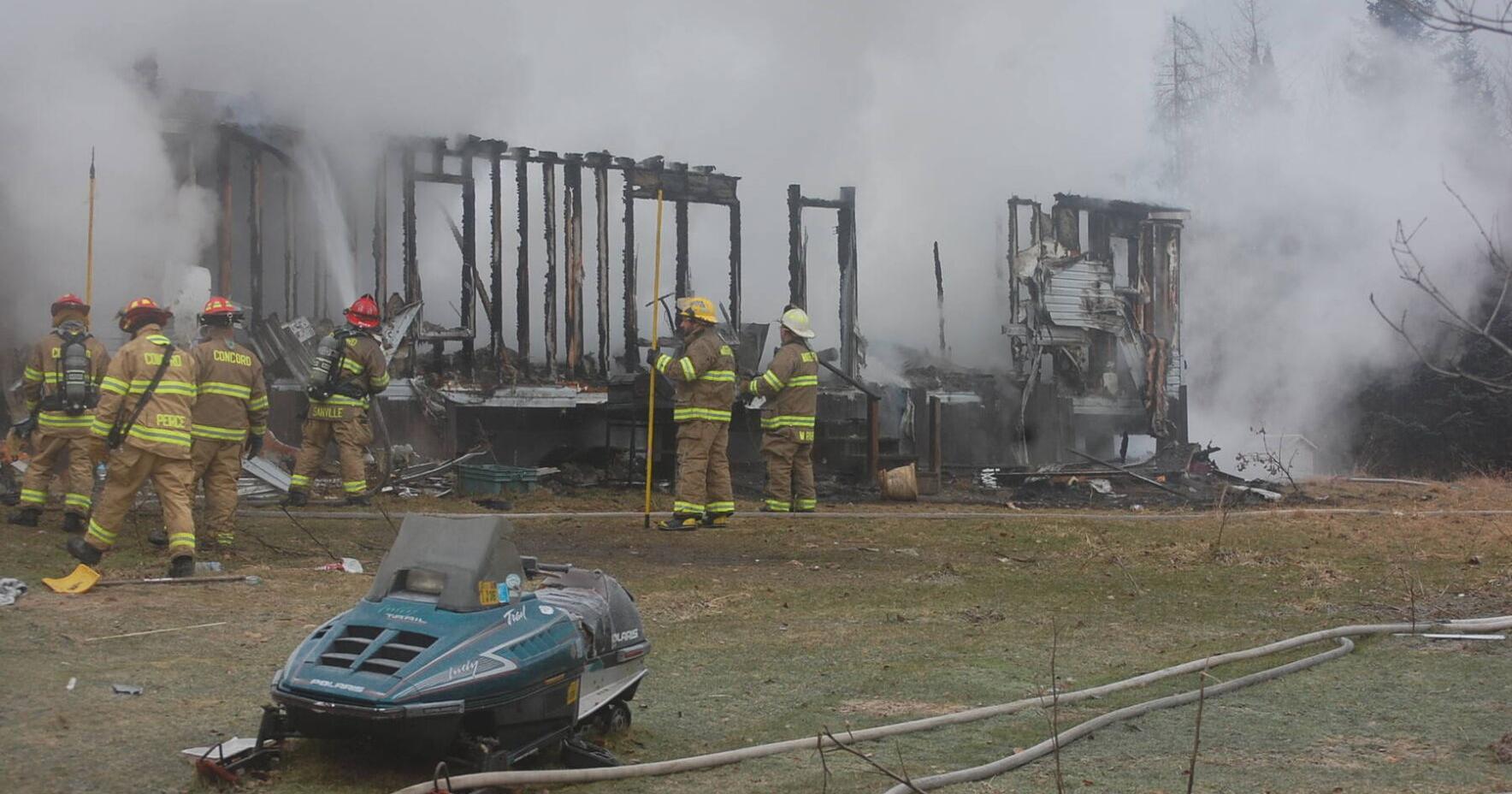 Fire From Unknown Cause Destroys Concord Home - Vimarsana News