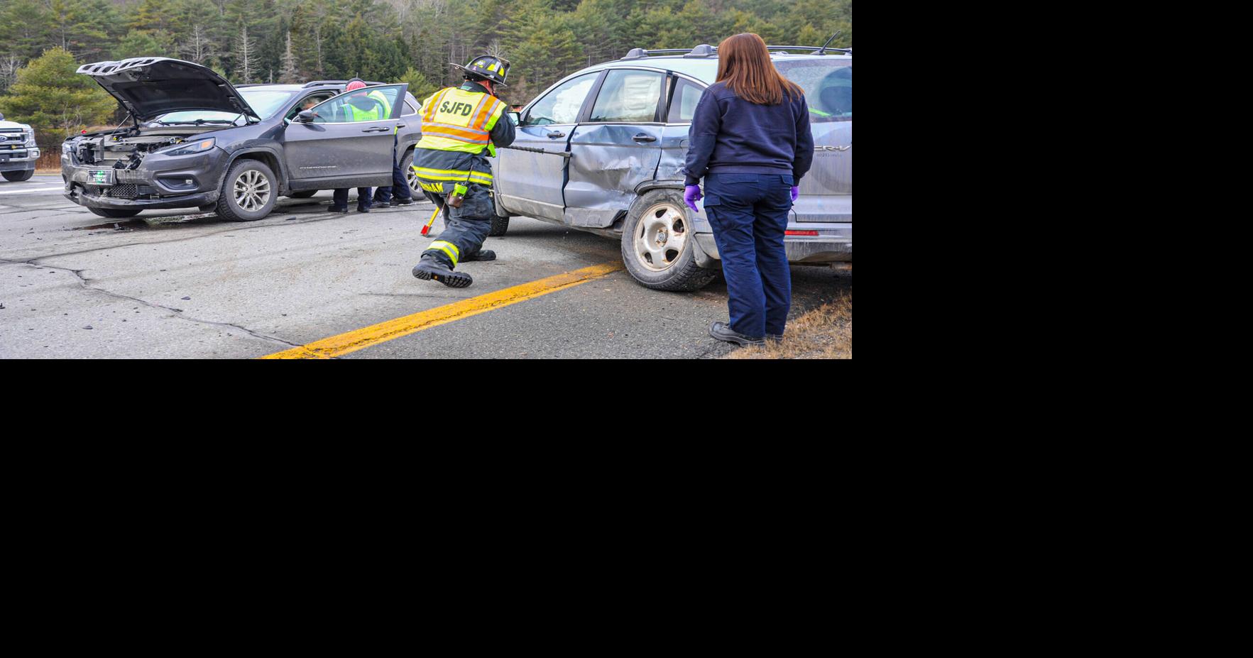Vehicles Crash On Route 2 Near Interstate 91; Drivers Taken To Hospital ...