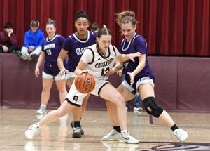 Monday H.S. Roundup: Crusaders Sweep Eagles On Senior Night, Lock Up No. 1 Seeds; Groveton’s Parks Hits 1K Points; Mohawk Boys Pull Off Impressive Win