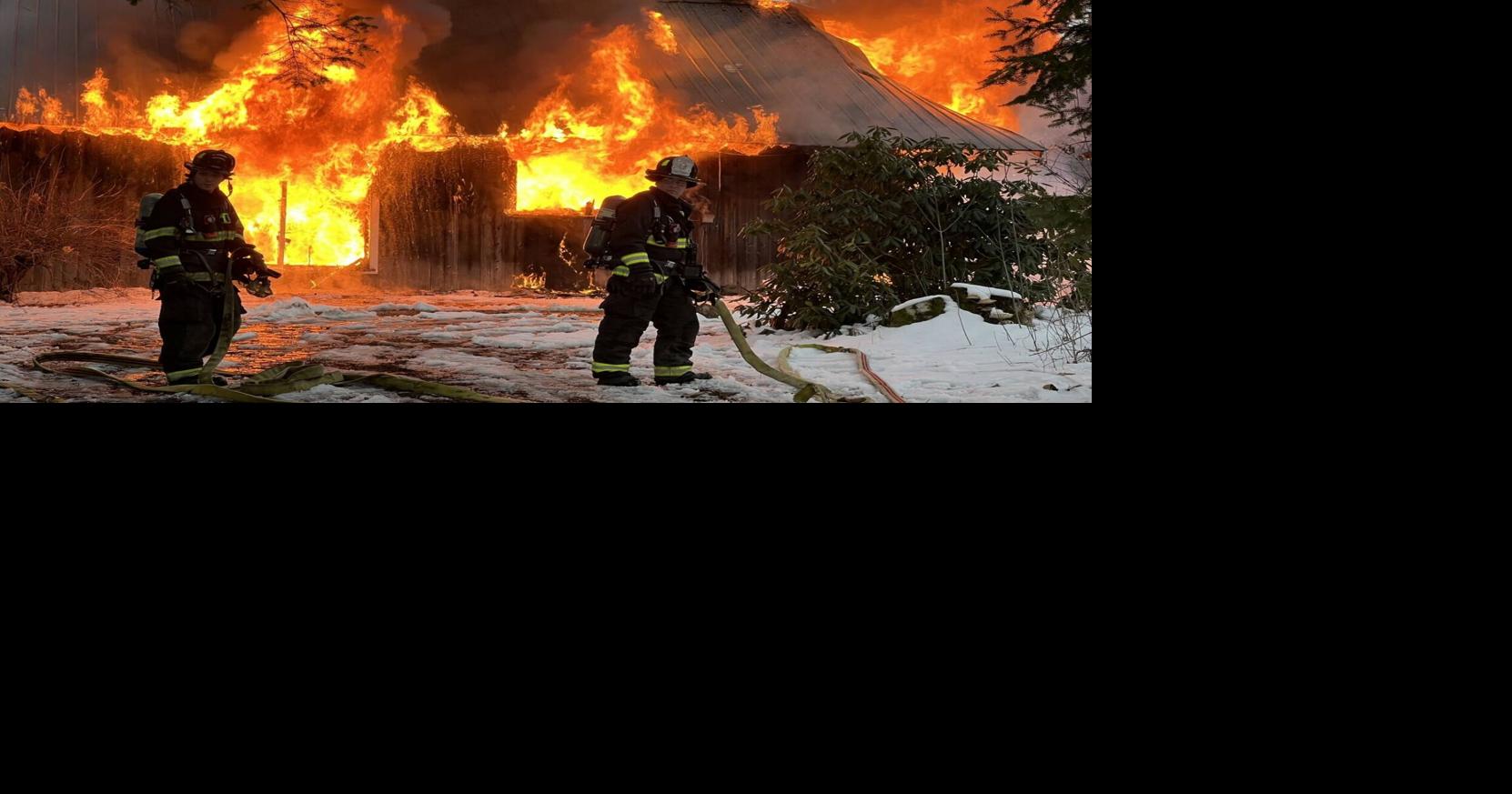 Firefighters Battle House Fire In St. Johnsbury Local News