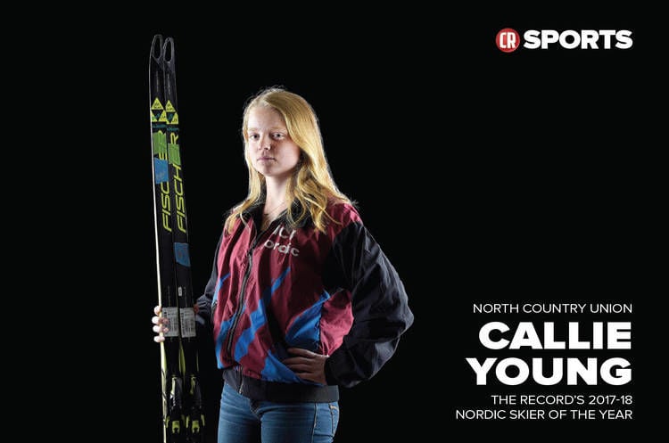 North Country’s Callie Young: The Record’s 2017-18 Nordic Skier of the Year