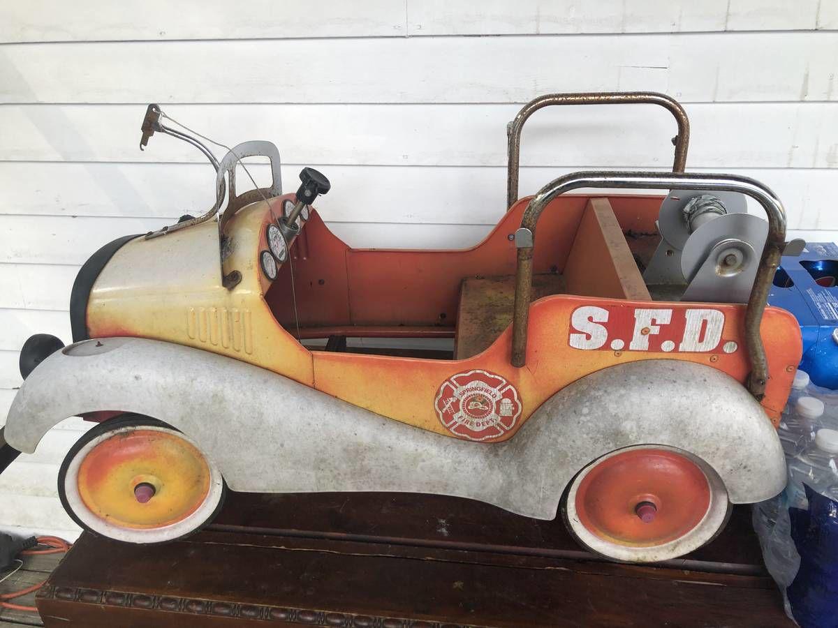 Pedal Truck Restoration Honors Memory Of St Johnsbury Firefighter Local News Caledonianrecord Com