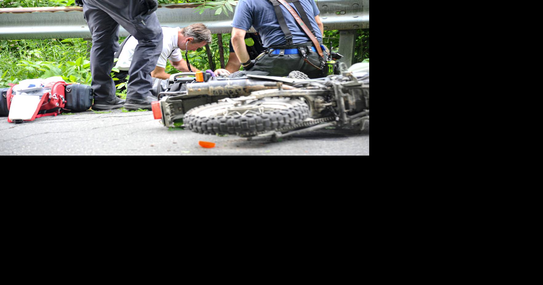 Motorcyclist Hurt In River Road, St. Johnsbury Crash Into Guardrail