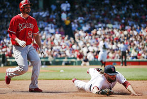 Mike Napoli homers again to lift Red Sox over Angels