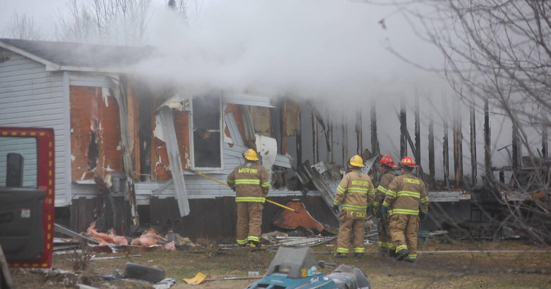 Fire From Unknown Cause Destroys Concord Home - Vimarsana News
