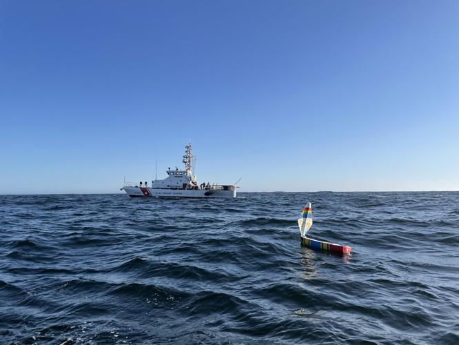 Coast Guard launches student miniboats
