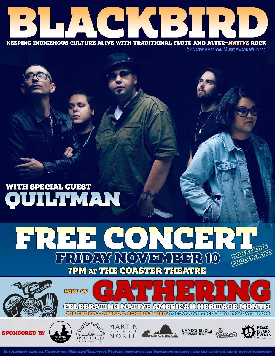 Free concert Friday Nov 10th the Coaster Theatre Community