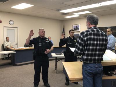 New officers welcomed