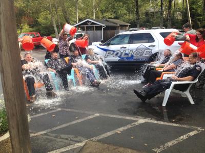 Ice bucket challenge!