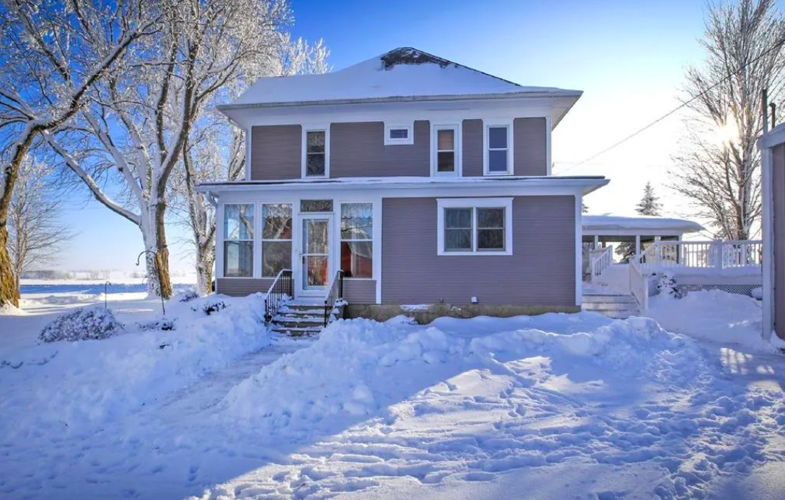 Photos Classic farmhouse on over four acres for sale in Goodhue County