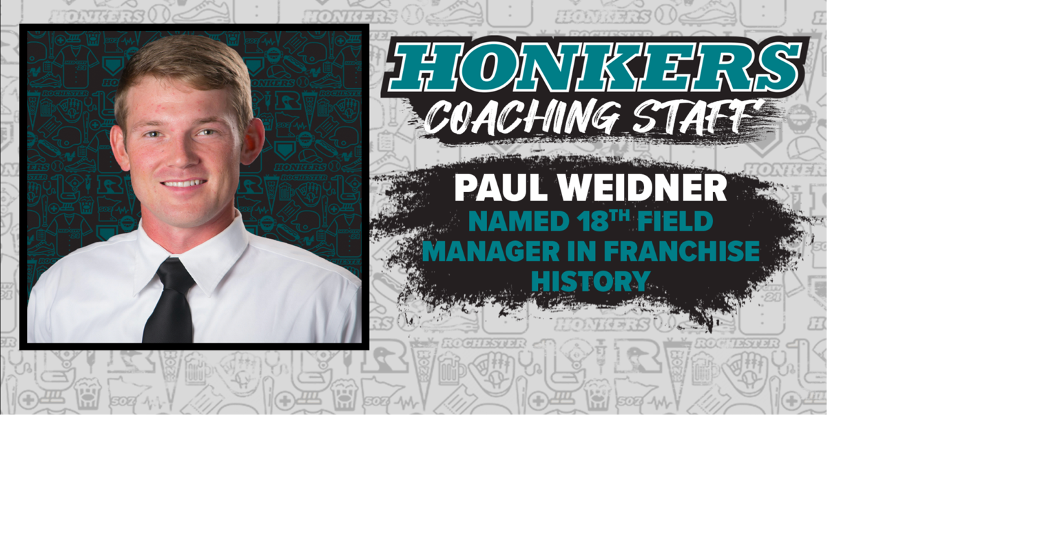 Randolph grad Paul Weidner named next manager of Rochester Honkers ...