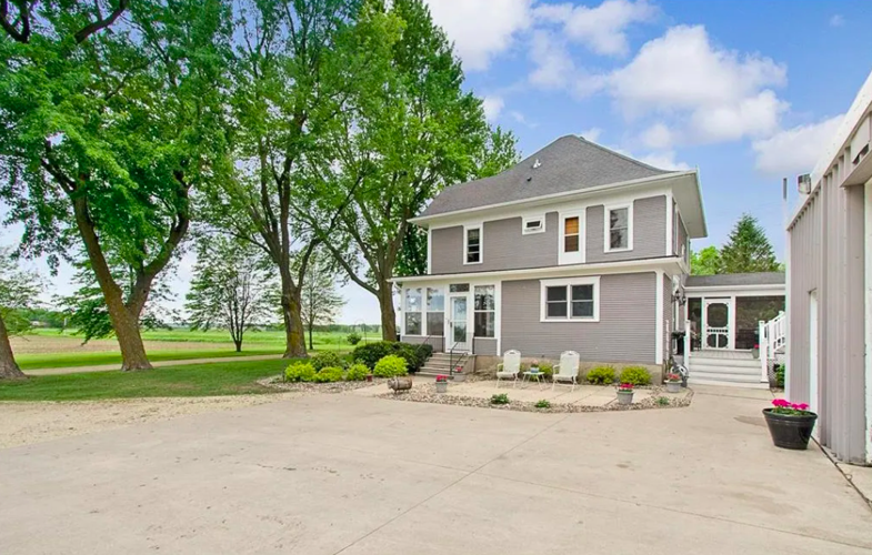 Photos Classic farmhouse on over four acres for sale in Goodhue County