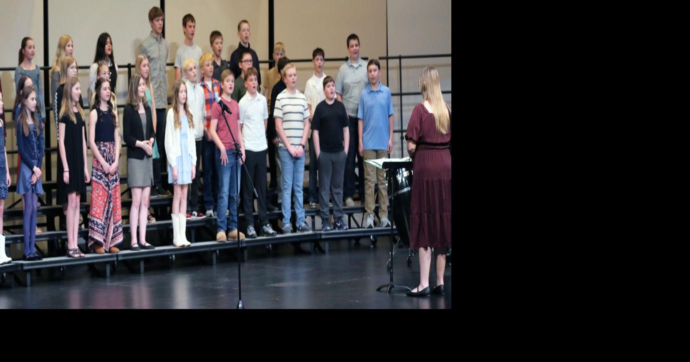 Cannon Falls middle, high school choirs hold late winter concerts