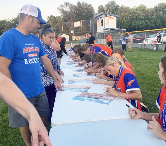 Rocket softball holds long-overdue championship celebration | Schools ...