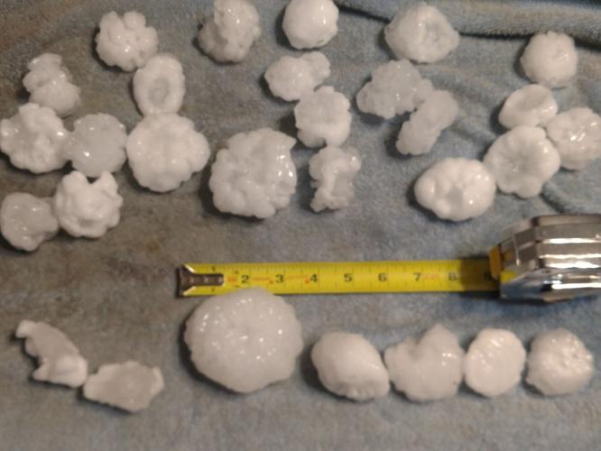 Golf ball sized hail hits Cannon Falls Thursday afternoon | Local News ...