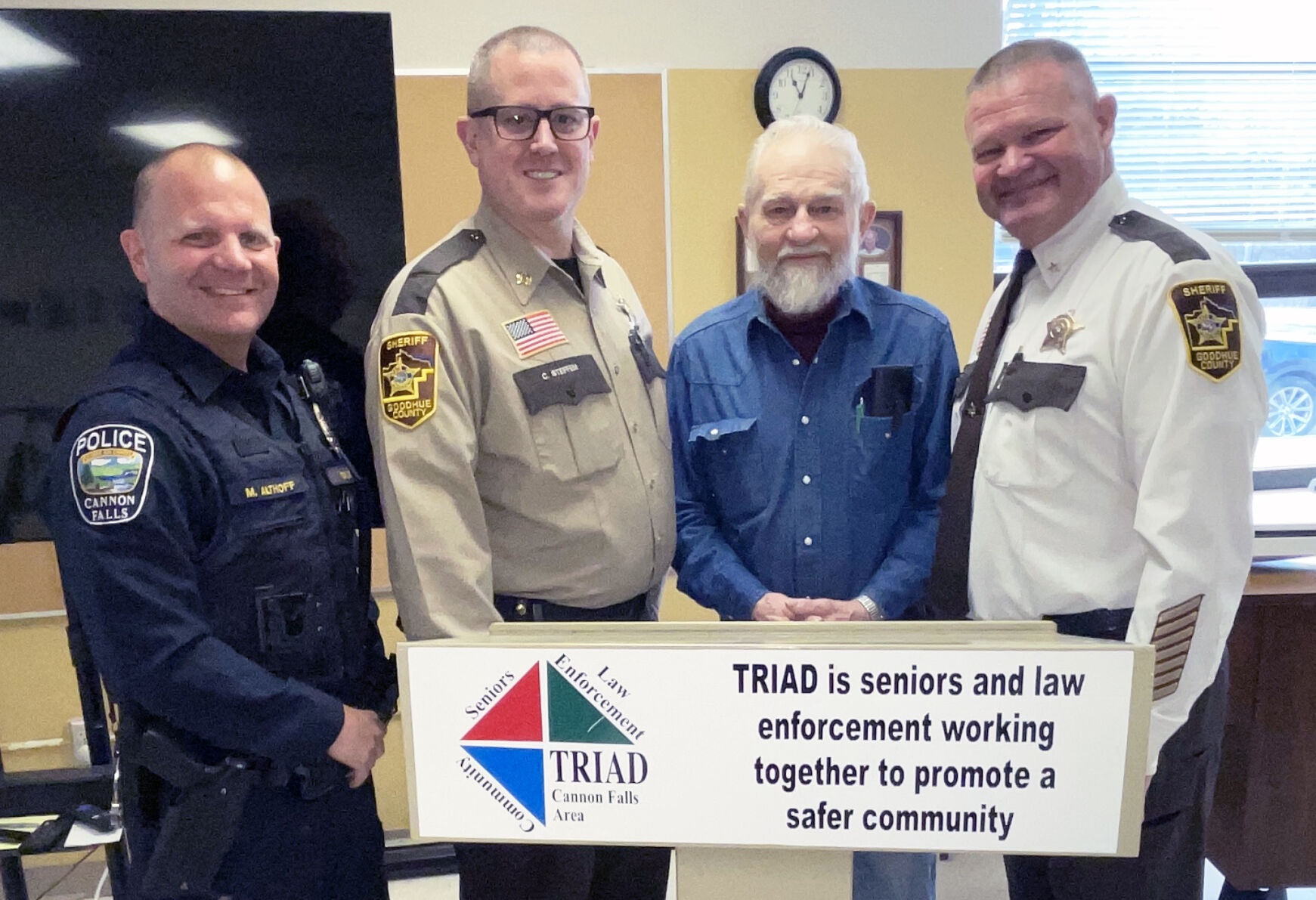 Sheriff Marty Kelly presents 2025 report to TRIAD | Crime ...