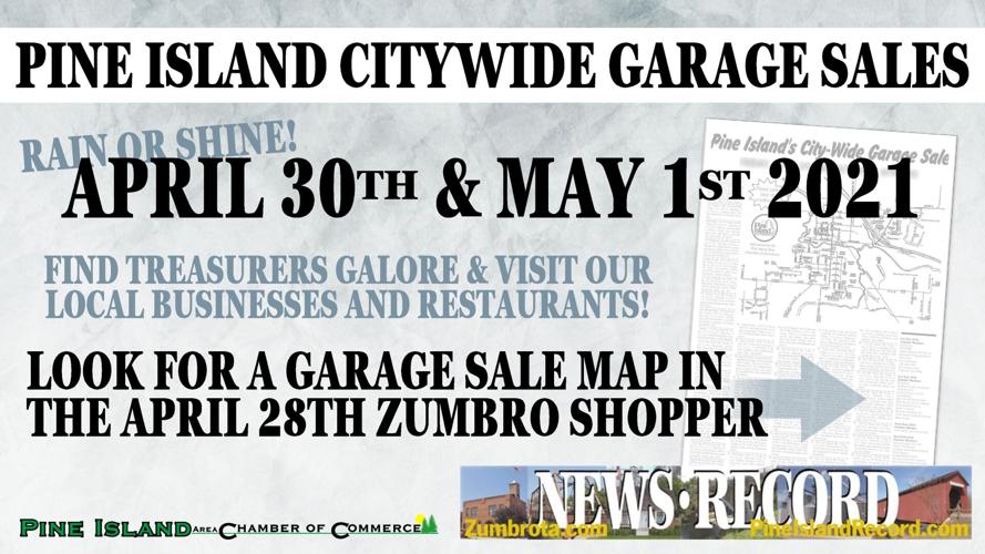 Pine Island Citywide Garage Sale, Craft & Vendor Market set for this