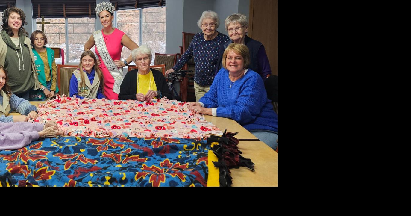 International Mrs. Minnesota, Girls Scouts visit Cannon Rivers Senior Living