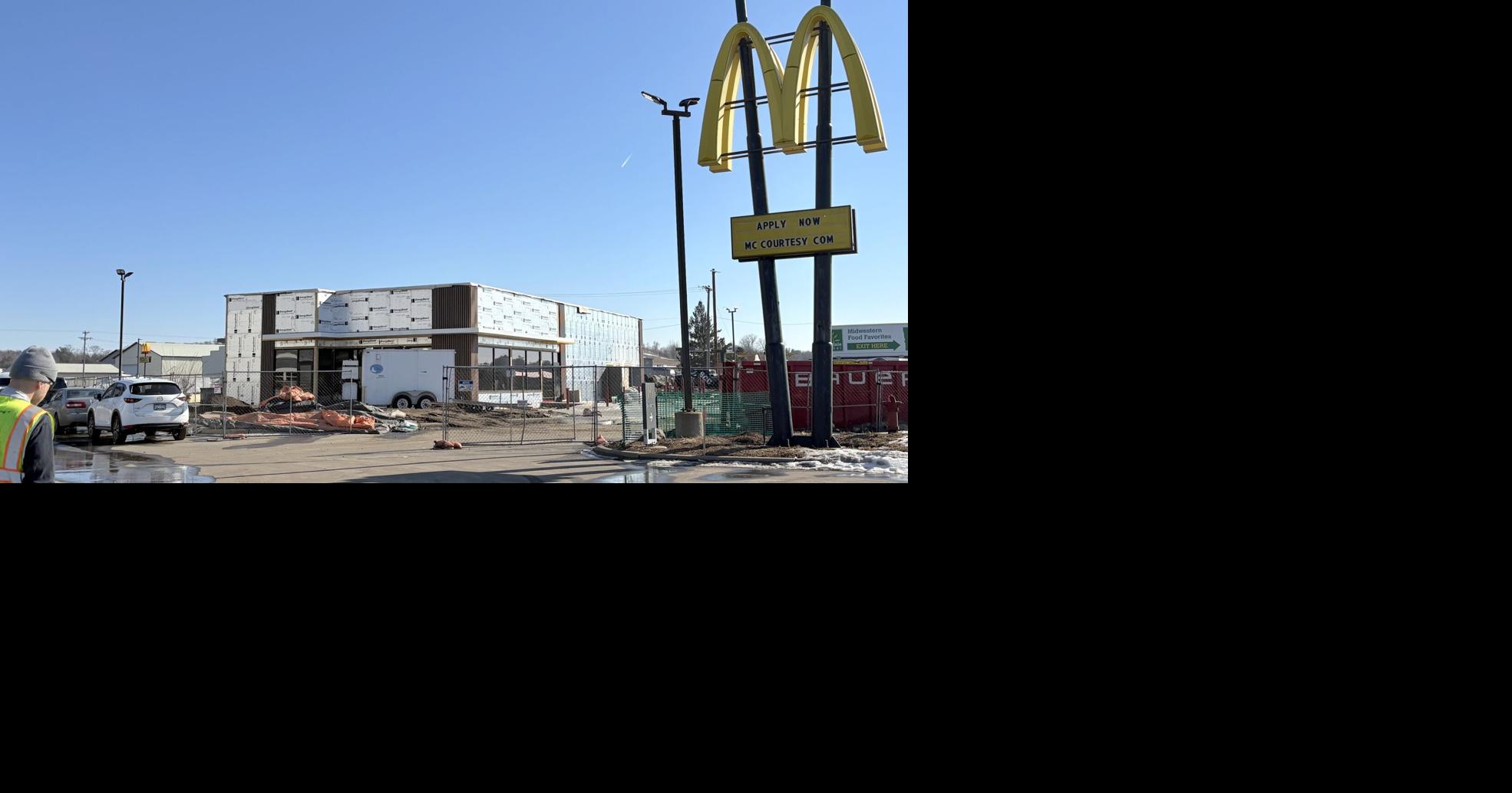 Business Spotlight: Cannon Falls McDonald’s hiring now as new restaurant nears completion
