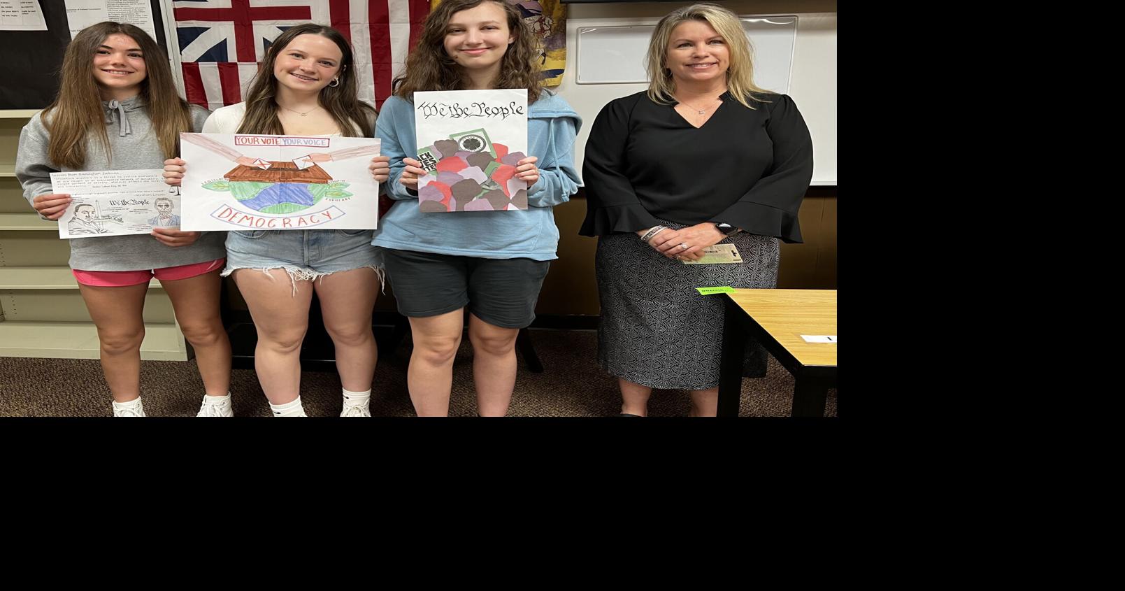 Cannon Falls freshmen win Goodhue County Law Day poster contest Schools