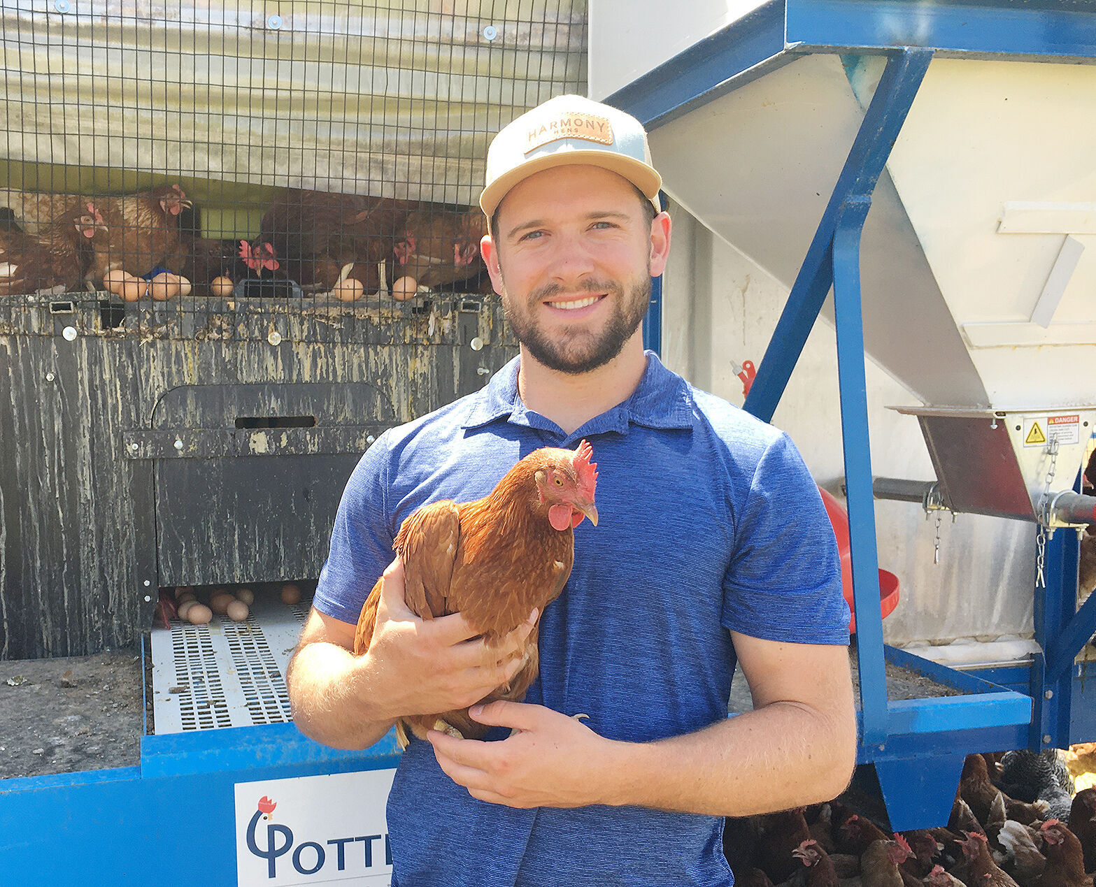 Western Innovator: Organic Farmer Spreads His Wings | Livestock ...