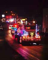 32nd annual Timber Truckers Light Parade brightens John Day streets