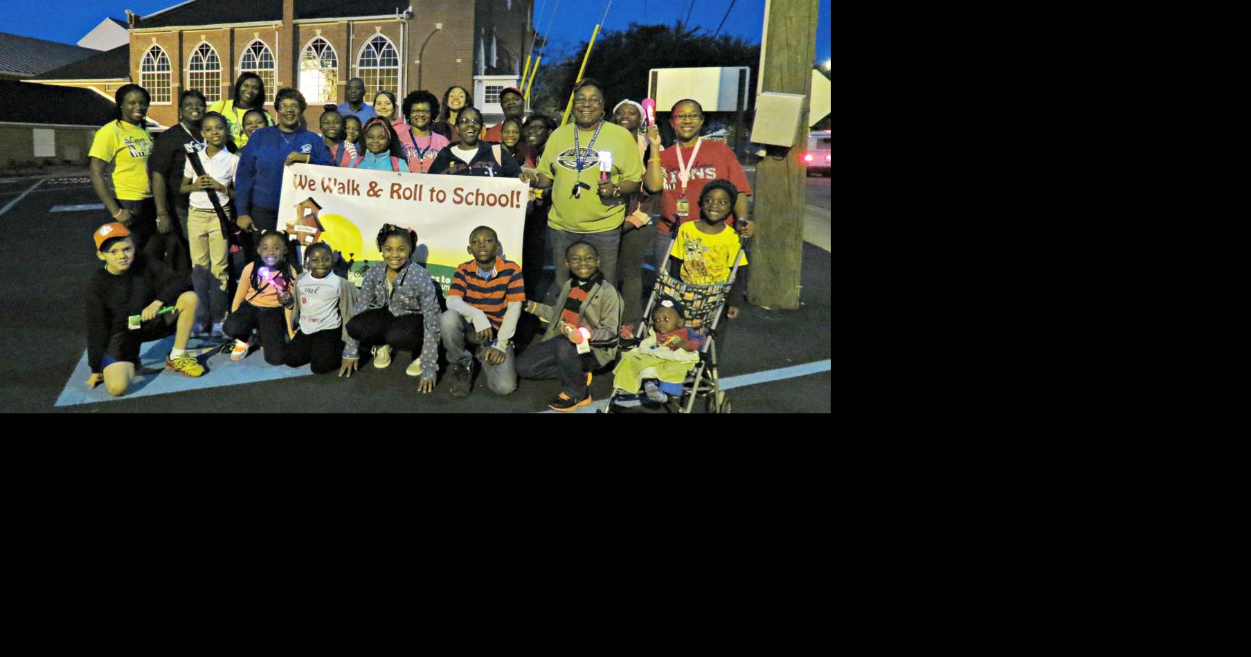 CarverLyon Elementary School Celebrated International Walk to School