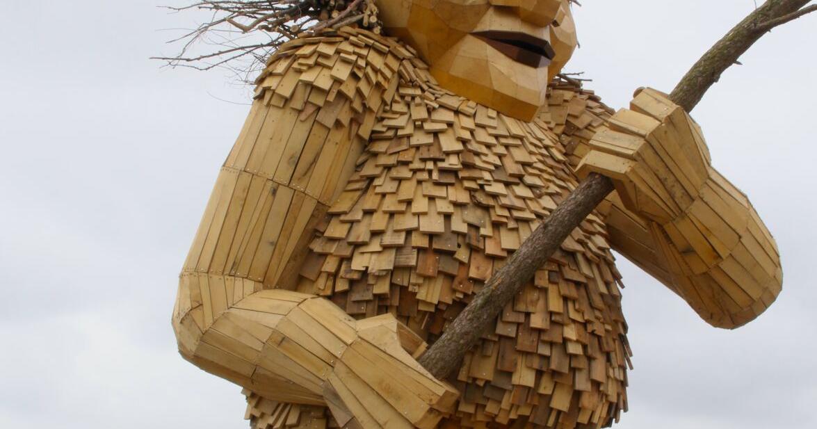 Iowa’s Danish Village decorated with cultural sculpture