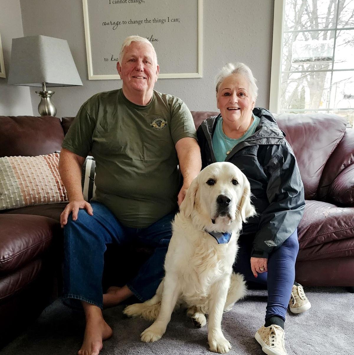 Golden retriever from Ukraine finds home in Manning News