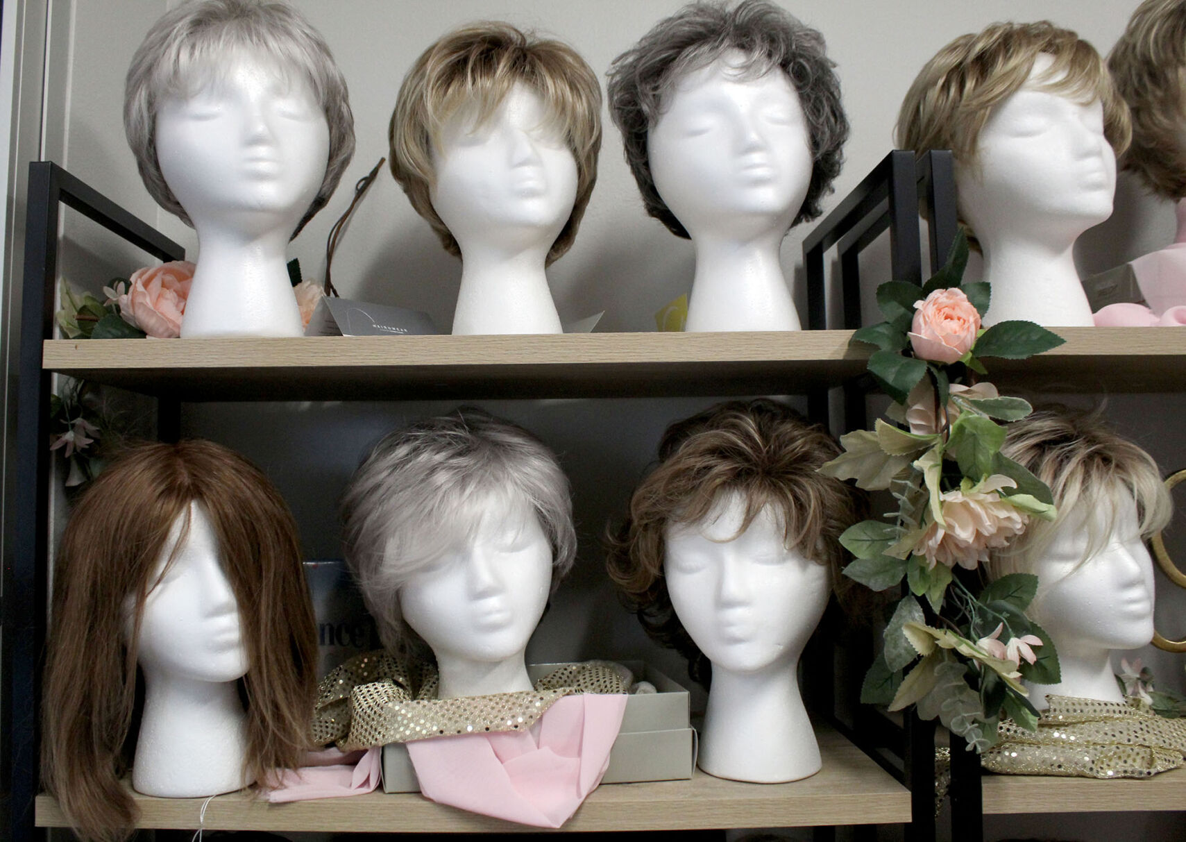 Our hair is our crown Local hair stylist provides wigs for