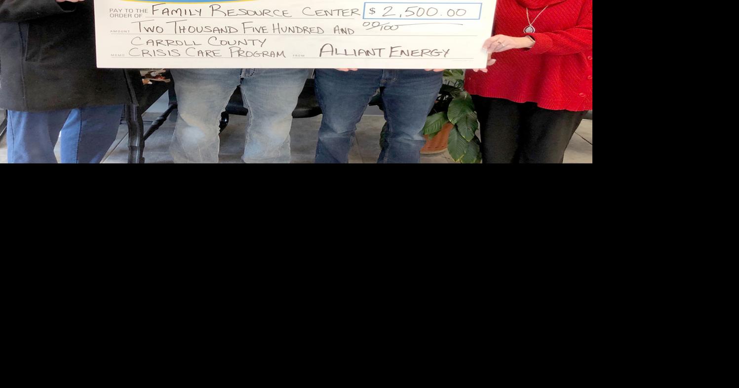 Alliant Energy Foundation awards 2,500 grant to FRC News